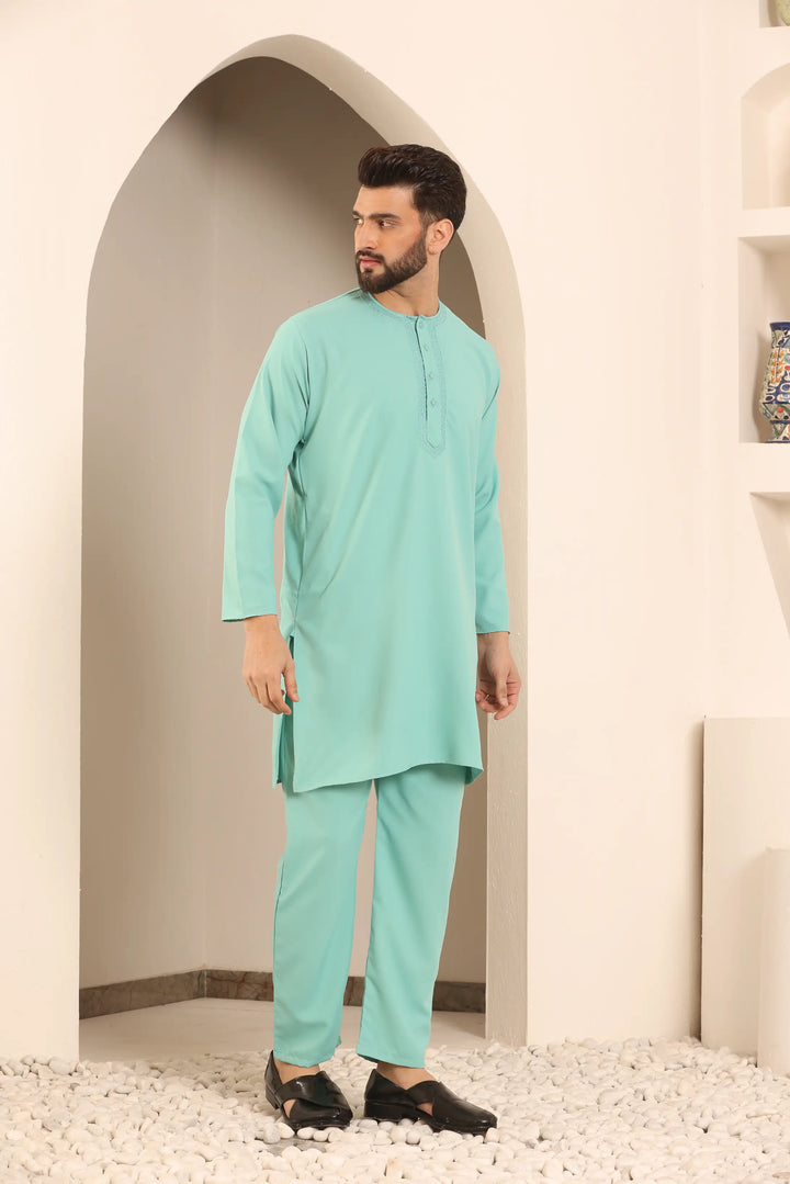 Pastel Green  Nightwear Kurta Pajama Collection