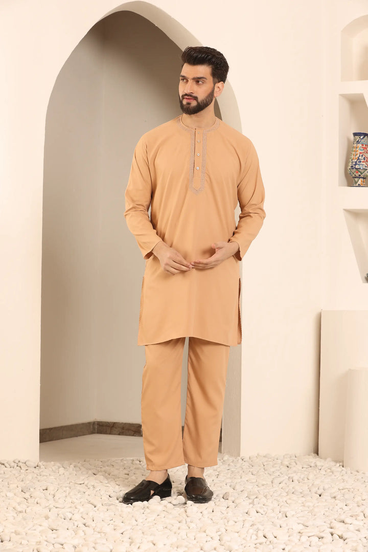 Rose Gold Men's Nightwear Kurta Pajama Collection