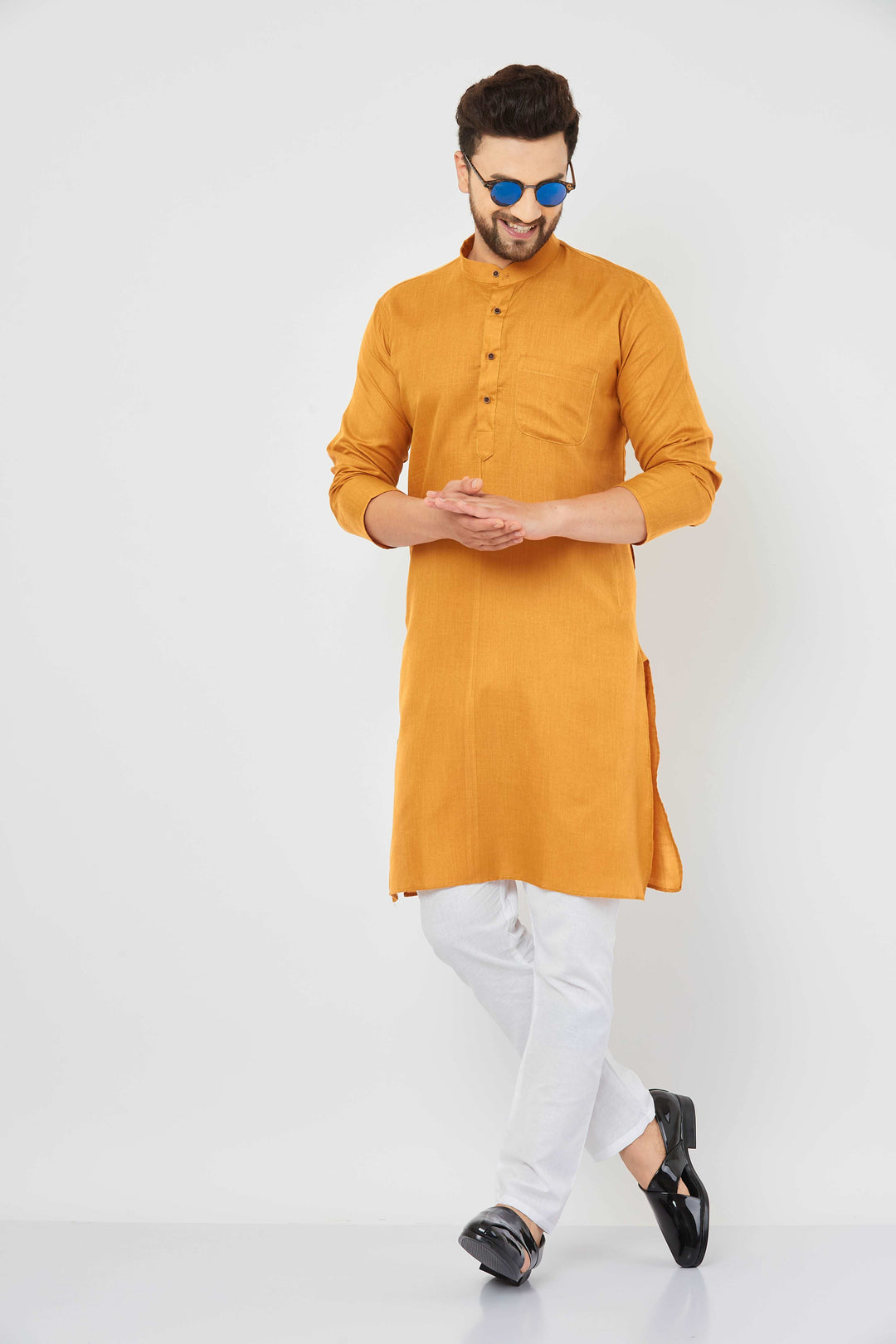 Men's Cotton Low-Rise Aligarh Cut Pyjama