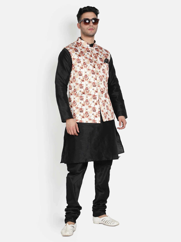 Elevate Your Style Brown and Red Nehru Jackets for Men