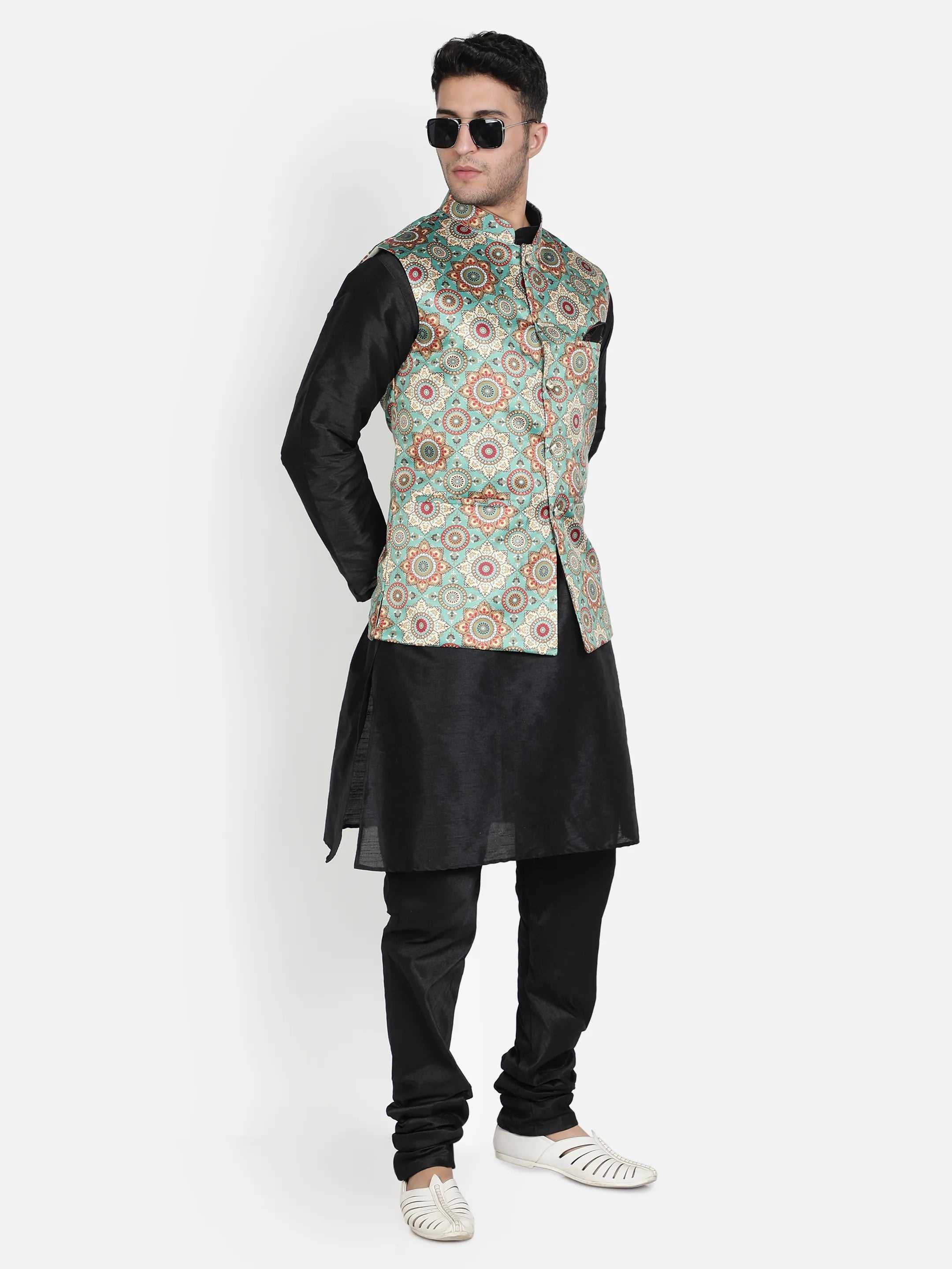 Buy Mirror Work Nehru Jacket for Men, Bandi for Men, Embroidery Nehru Jacket,  Designer Nehru Jacket, Nehru Jacket for Wedding for Men Online in India -  Etsy