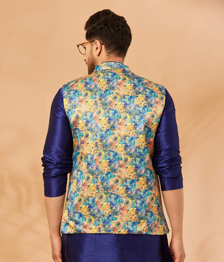 Timeless Elegance Discover Our Exquisite Multi Color Nehru Jackets for Men